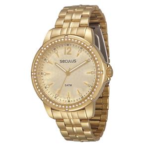 Relógio Feminino Analógico Seculus 28387LPSVDS1 - Dourado