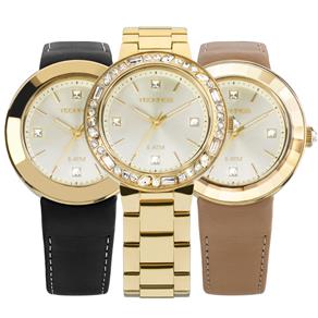 Relógio Feminino Analógico Technos 2039AW/4X - Troca Pulseira e Troca Aro