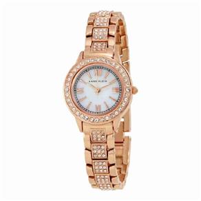 Relógio Feminino Anne Klein Mother Of Pearl Dial - Modelo ANK-1492MPRG a Prova D` Água