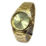 Relogio Feminino Atlantis G3325 Social Fundo Dourado