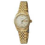 Relogio Feminino Automatico Dourado Orient 3 Estrelas