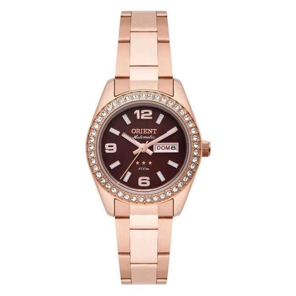 Relógio Feminino Automático Orient 559rg008 N2rx Swarovisk