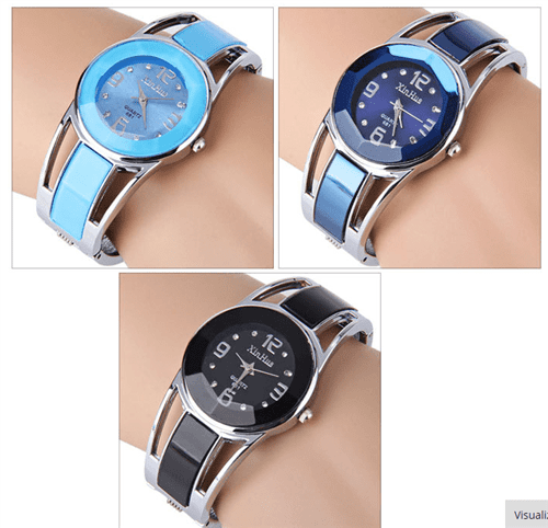 Relógio Feminino (Azul)