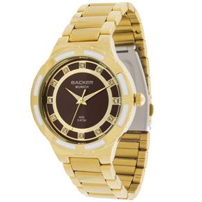 Relógio Feminino Backer 3345145F MR Munich Dourado