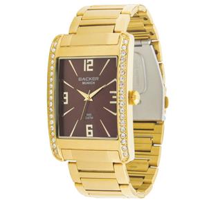 Relógio Feminino Backer 3350145L MR Munich Dourado