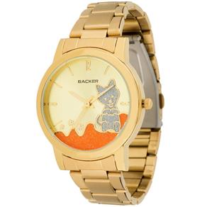 Relógio Feminino Backer 3326145F CH Hannover Dourado