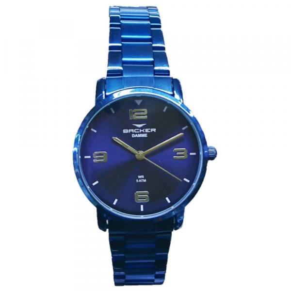 Relógio Feminino Backer Analógico 10269113F-AZ - Azul