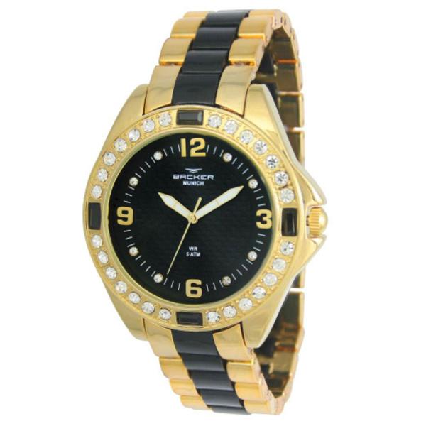 Relógio Feminino Backer Munich 3968134F - Dourado