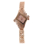 Relógio Feminino Bracelete Dourado Strass