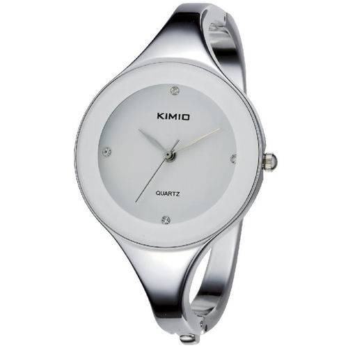 Relógio Feminino Bracelete Kimio - Branco