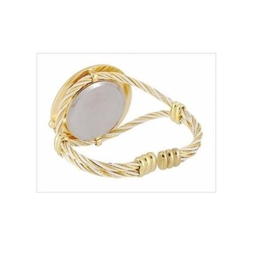 Relógio Feminino Bracelete na Cor Dourado com Strass