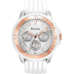 Relógio Feminino Bulova Analógico Social Wb31756s