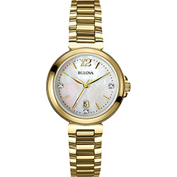 Relógio Feminino Bulova Analógico Social WB27930H