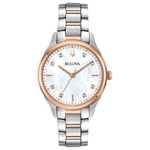 Relógio Feminino Bulova Classic Sutton Quartz Aço 98P183