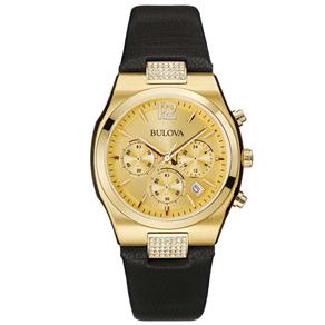 Relógio Feminino Bulova Cronógrafo WB27967X - Preto