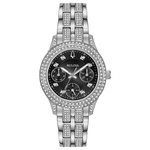 Relógio Feminino Bulova Crystals Aço Prata 96N110