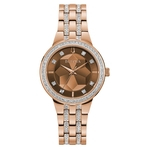 Relógio Feminino Bulova Crystals Aço Rosegold 98L266