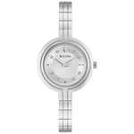 Relógio Feminino Bulova Rhapsody Aço Prata 96P214