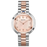 Relógio Feminino Bulova Rubaiyat Aço 98P174