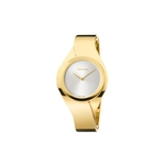 Relógio Feminino Calvin Klein Senses Aço Dourado K5N2S526