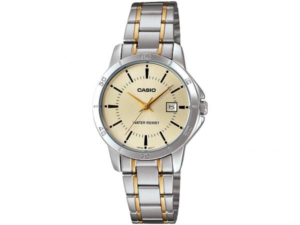 Relógio Feminino Casio Analógico - Casio Collection LTP-V004SG-9AUDF