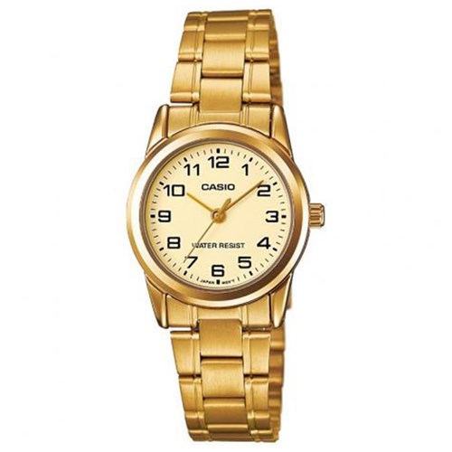 Relógio Feminino Casio Analógico Ltpv001g9budf - Dourado