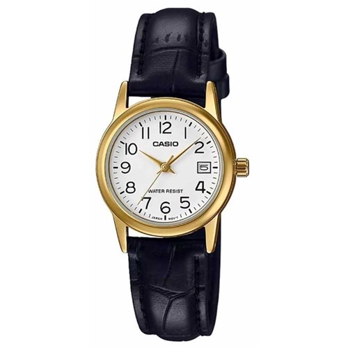 Relógio Feminino Casio Analógico Ltpv002gl7b2 - Dourado