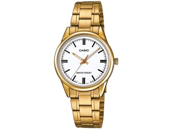 Relógio Feminino Casio Analógico - Resistente à Água Collection LTPV005G7AUDF