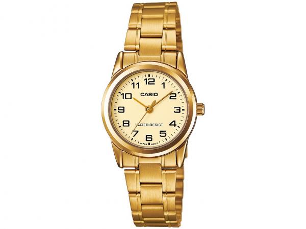 Relógio Feminino Casio Analógico - Resistente à Água LTPV001G9BUDF