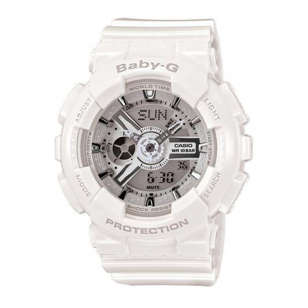 Relógio Feminino Casio Baby-G Analógico BA-110-7A3DR - Branco