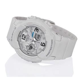 Relógio Feminino Casio Baby-g Branco Anadigi Bga-230-7bdr