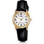 Relógio Feminino Casio Collection - Ltp-V002gl-7budf - Preto/Dourado