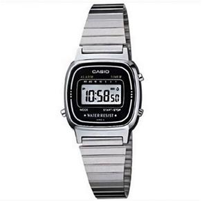 Relogio Feminino Casio Digital La670wa-1df - Prata