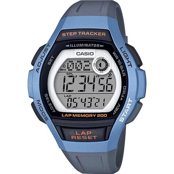 Relógio Feminino Casio Digital LWS-2000H-2AVEF - Azul/Cinza