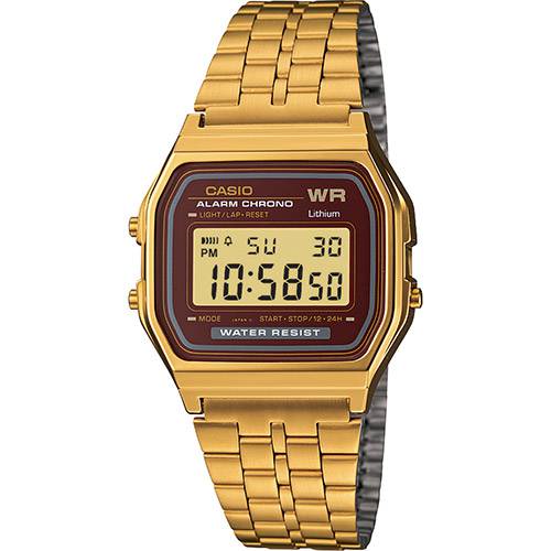 Relógio Feminino Casio Digital Vintage A159WGEA-5DF