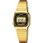 Relógio Feminino Casio Digital Vintage LA670WGA-1DF