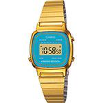 Relógio Feminino Casio Digital Vintage LA670WGA-2DF