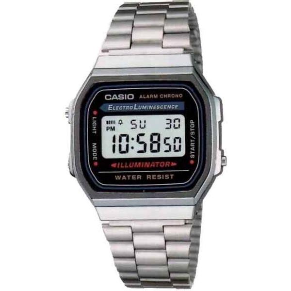 Relógio Feminino Casio Vintage Digital A168WA-1WDF