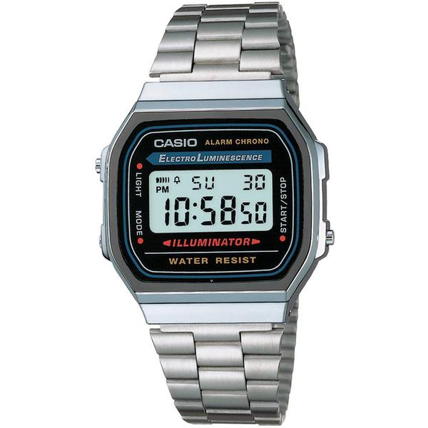 Relógio Feminino Casio Vintage Digital Fashion A168Wa-1Wdf