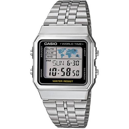 Relógio Feminino Casio Vintage Digital Fashion A500WA-1DF