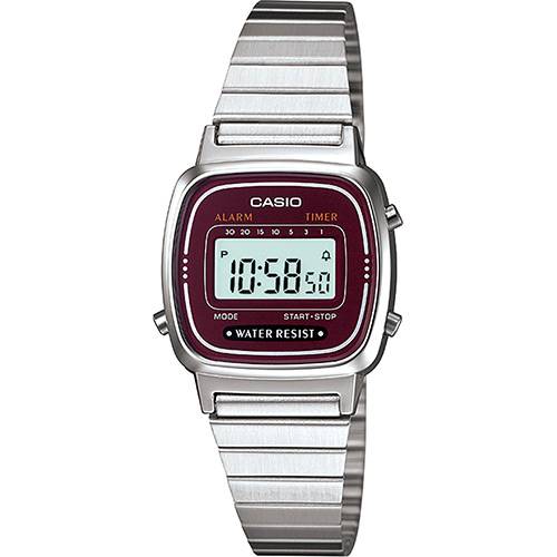 Relógio Feminino Casio Vintage Digital Fashion LA670WA-4DF