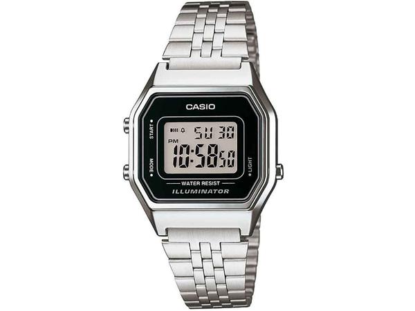 Relógio Feminino Casio Vintage LA680WA-1DF - Digital Resitente à Água com Calendário