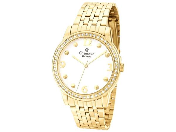 Relógio Feminino Champion Analógico CN27901W - Dourado com Acessório