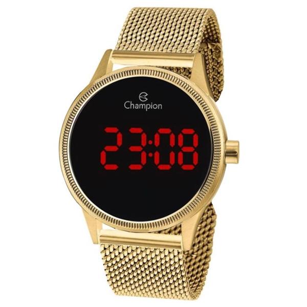 Relógio Feminino Champion Digital Led CH40133V - Dourado