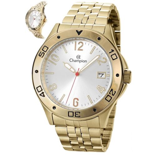 Relogio Feminino Champion Dourado Ca31195h