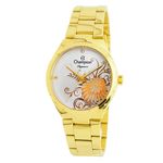 Relogio Feminino Champion Dourado Cn25501h