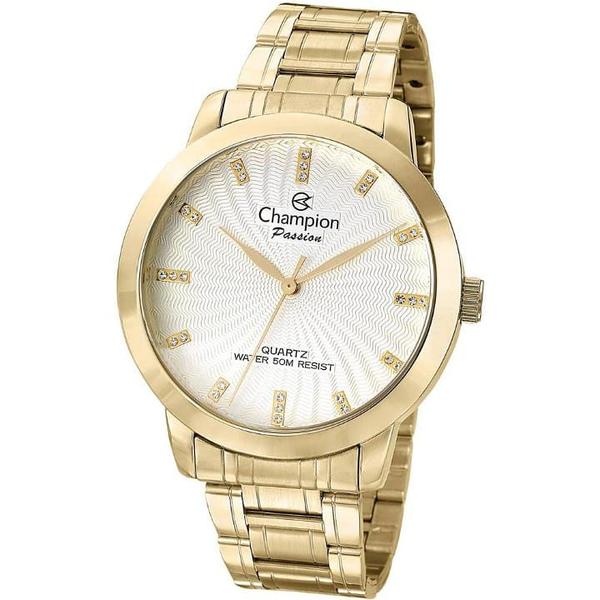 Relógio Feminino Champion Dourado CN29276B - Dr Joias