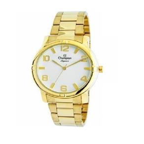 Relogio Feminino Champion Dourado Elegance CN25181H