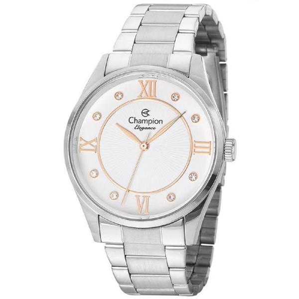 Relógio Feminino Champion Elegance CN25038E Aço