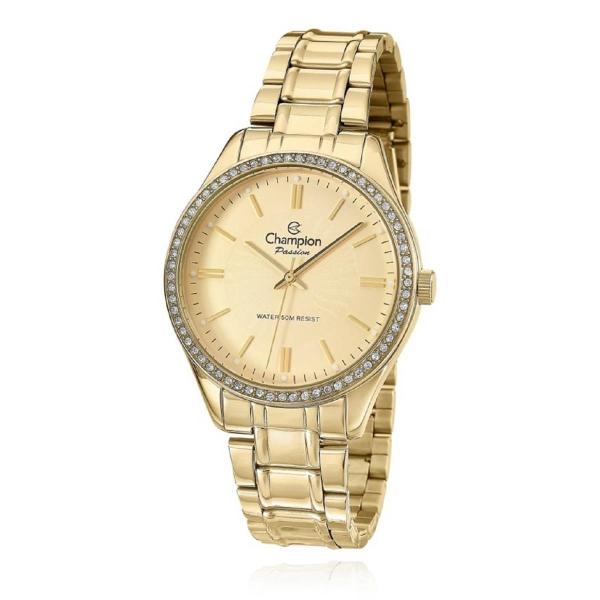 Relógio Feminino Champion Passion Analógico CN29856X Dourado